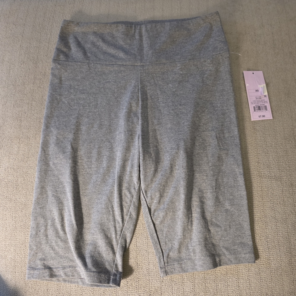 Wild Fable Heather Gray Bike Shorts
